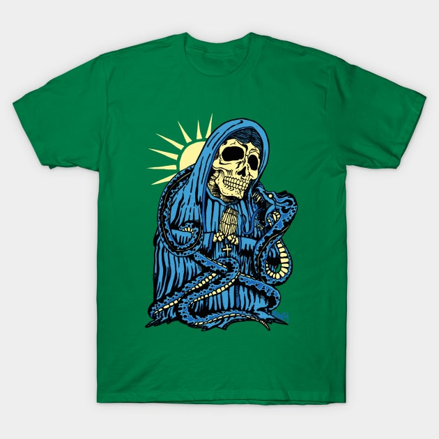 Santa Muerte T-Shirt by miskel